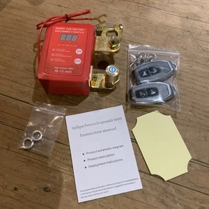 Car Battery Switch Disconnect Power Kill Master Isolator Remote Off Control 12V - Picture 1 of 6