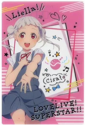 Candy Toy Arashi Chisato (uniforme estiva) "Love Live! Superstar!! Trasparente - Immagine 1 di 1