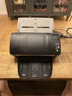 Fujitsu fi-7160 Color Duplex Document Scanner Only (19644scans)(Power Cord) - Image 1 of 4
