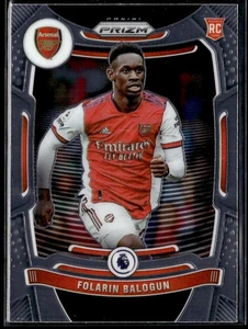 2021-22 Panini Prizm Premier League Folarin Balogun Rookie - Picture 1 of 2