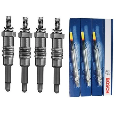 4 Bosch Glühkerzen GLP001 für Alfa Romeo 155 BMW 3 5 Citroen Jumpy Peugeot 305 - Bild 1 von 4