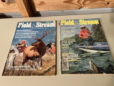 2 Field & Stream Magazines- June & October 1976~ Great Ads & Articles Foto 1 de 3