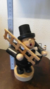 Erzgebirgs Räuchermännchen Essenkehrer - Bild 1 von 9