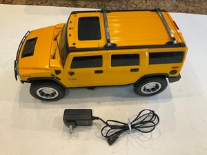 16” Conair Yellow H2 Hummer Radio  Alarm & Lights Work- CD Player Not Working - Picture 1 of 14