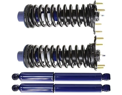 4 piezas puntales delanteros completos y amortiguadores traseros para Jeep Liberty 2002-2012 gasolina Foto 1 de 3