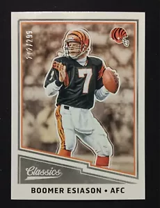 2017 Panini Classics Red Back /299 #114 Boomer Esiason - Cincinnati Bengals - Picture 1 of 2