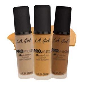 L.A. Girl Pro Matte HD Foundation 1 OZ - Pick Your Color - Picture 1 of 26