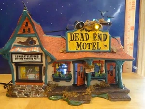 DEPT 56 SV Halloween Dead End Motel 55377 2004 EUC funktioniert! - Bild 1 von 17
