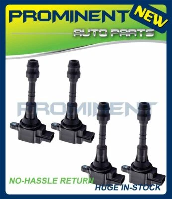 C1412 UF482 UF568  4  Ignition Coils Replacement for Infiniti FX45 M45 Q45 4.5L - Image 1 of 4