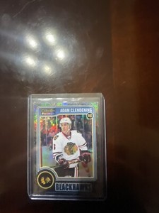 2014-15 O-Pee-Chee Platinum Black Ice #167 02/25 Adam Clendening Rookie Card