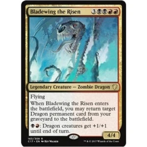 BLADEWING THE RISEN Commander 2017 MTG Gold - Dragon Rare - Picture 1 of 1