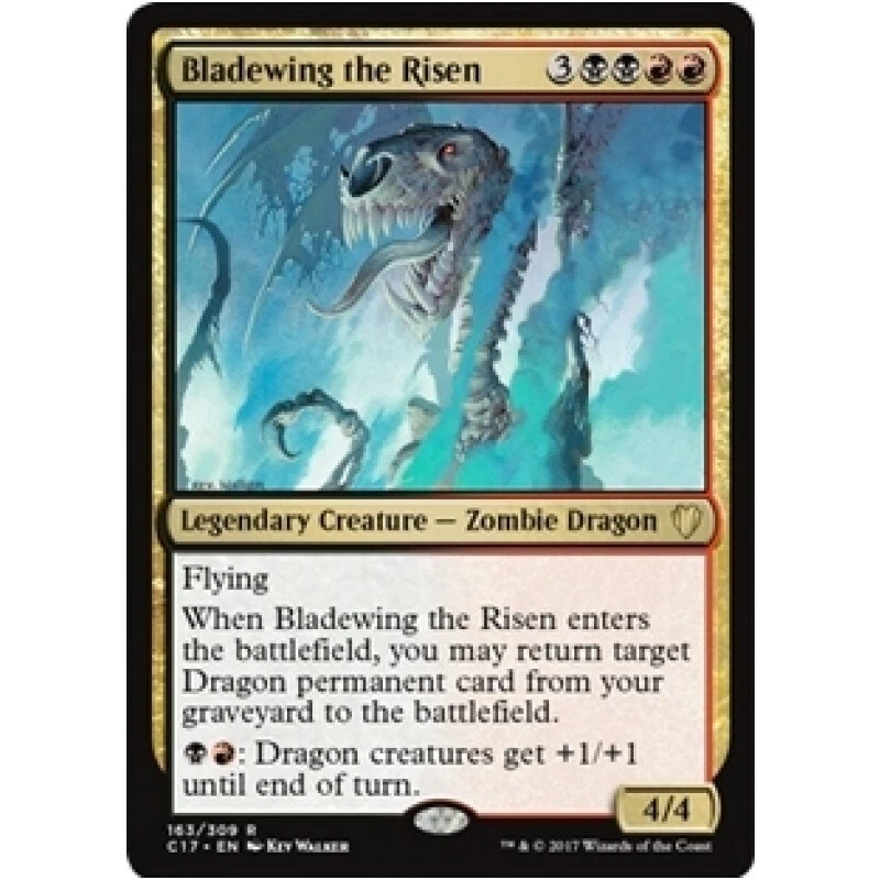 BLADEWING THE RISEN Commander 2017 MTG Gold - Dragon Rare - Image 1 of 1