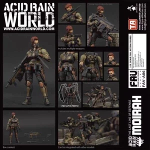 Modelo de figuras de acción Moirah edición limitada FAV-A86 MOIRAH Acid Rain World escala 1/18 - Imagen 1 de 5