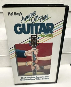 Mel Bay's Anyone Can Play Guitar Volume 1 VHS VCR Video Tape Used - Foto 1 di 3