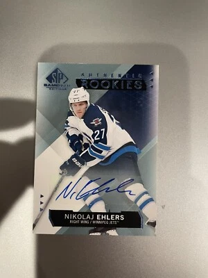 2016 SP Game Used Nikolaj Ehlers the rookies auto - Image 1 of 2