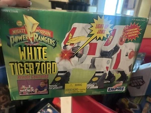 NEU VTG MMPR POWER RANGERS WHITE TIGERZORD MEGAZORD EMPIRE - Bild 1 von 1