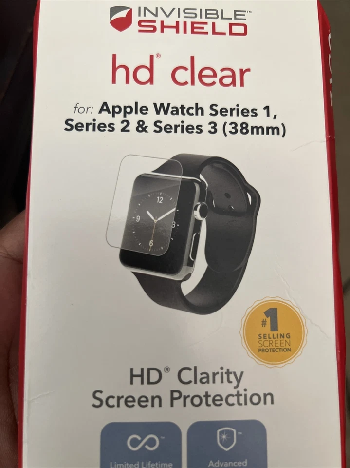 ZAGG InvisibleShield Protective Bumper Case Apple Watch Series 1,2,3 (38mm) - Image 1 of 1