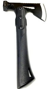 AIETOL Multi-Function 10.5-Inch AXE & HAMMER + Sheath, Stainless Steel - Picture 1 of 7
