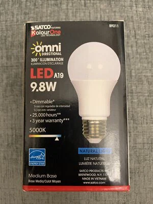 Satco S9211 LED/9.8W/5000K/120V  Package of 6 - Image 1 of 4