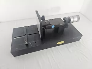 Parker Daedal Linear Modular Table Stage With Slide Mitutoyo 1" .0001 Guage - Picture 1 of 15