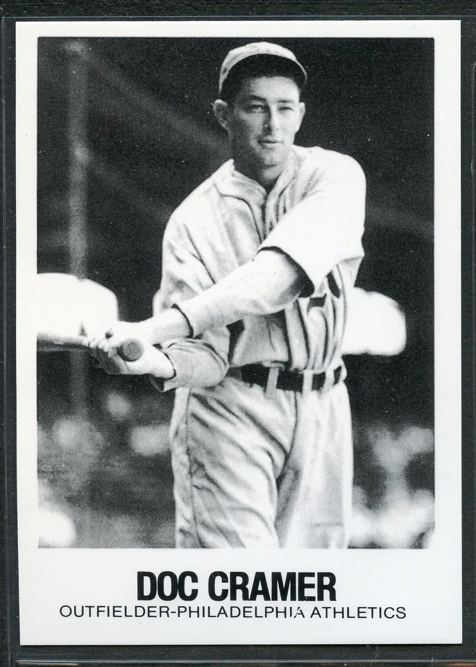1979 TCMA Baseball Greats - #71 - Doc Cramer - Philadelphia Athletics - Image 1 of 1