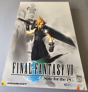 Final Fantasy VII 7 PC Trapezoid Big Box Flip Squaresoft Eidos READ Description - Picture 1 of 8