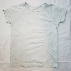Athleta Girl Light Blue Athletic Short Sleeve Top Size Large - Picture 1 of 4