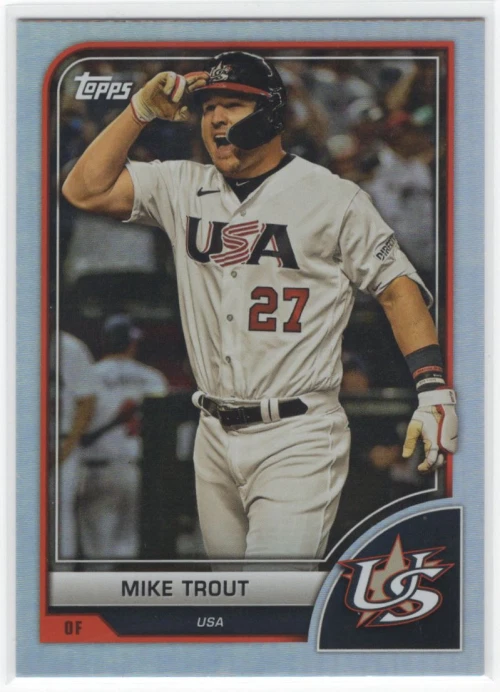 2023 TOPPS WORLD BASEBALL CLASSIC PICK YOUR PLAYER! COMPLETE YOUR SET! - Image 1 of 1