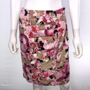 Gonna a matita Sunny Leigh Petite 4P rosa floreale - Foto 1 di 6