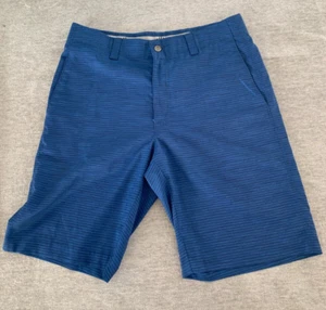 Callaway Short Mens Size 32 x1 0 Bermuda  Flat Front Blue Golf - Picture 1 of 12