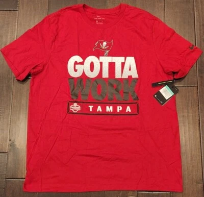 Camiseta Nike Tampa Bay Buccaneers Gotta Work - Para hombres XL - NFL Fútbol Foto 1 de 3