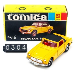 New Tomica 23 Honda S800 M Scale 1/51 Made in Japan Tomy Diecast Vintage - Picture 1 of 11
