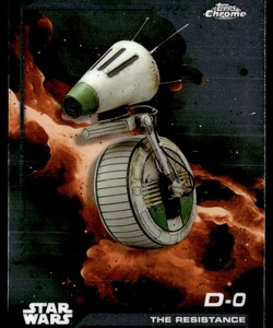 D-0 2024 TOPPS CHROME STAR WARS THE RESISTANCE #111 - Picture 1 of 2