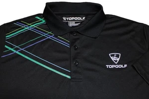 CAMISA DE GOLF TOPGOLF POLI--L--LOGO--PERFECTA IMPECABLE--¡PARECE SIN USAR! - Imagen 1 de 1