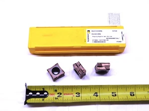 3 NEW KENNAMETAL CNUX6674RRN KCP40B TiN COATED CARBIDE ROUGHING NEGATIVE INSERTS - Picture 1 of 5