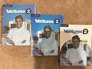 3rd Ed. Ventures Level 2 Set (Teacher’s Ed., Student, & Classroom Workbook). - Picture 1 of 1