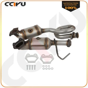 2x Catalytic Converter Fits Jeep Wrangler 3.6L 12-18/Wrangler JK 3.6L Front 2018 - Picture 1 of 9