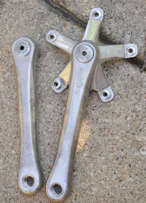 Vintage Sakae Crankset 170 Old School BMX Square Taper Crank Arms Super Maxy - Image 1 of 4