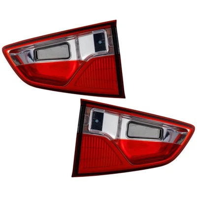 Juego de luces traseras para Ford EcoSport 2018-2022 izquierda derecha interior transparente/rojo halógeno Foto 1 de 4