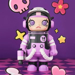 POPMART MEGA SPACE MOLLY 400% Sanrio Kuromi Action Figure New Japan Authentic - Picture 1 of 12