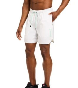 Reebok Mens White Hype Running Shorts 6" Inseam Size 2XLarge NWT - Picture 1 of 11