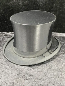 Zylinderhut Carl Steiner Durable Hatfield Vintage Nachlass Schwarz - Bild 1 von 11