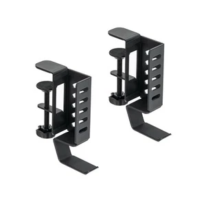 Support vertical pour ordinateur portable côté bureau, sans perceuse support de bureau pour ordinateur portable, suspendu9677 - Photo 1/7