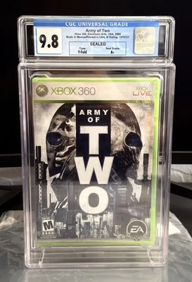 CGC 9.8 A+ - Army of Two 1ST PRINT Xbox 360 2008 NEW! - RARE! - Image 1 of 4