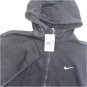 Nike Sportswear Men's Black Club Fleece Full-Zip Hoodie (611456-010) Size XXL - Picture 1 of 8