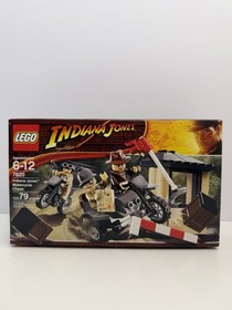 LEGO Lucas Films Indiana Jones Motorcycle Chase 7620 New In Box