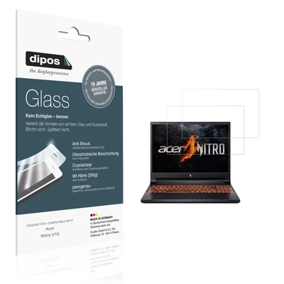 2x Screen Protector for Acer Nitro V16 Flexible Glass 9H dipos - Image 1 of 4