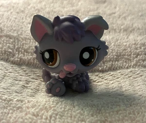 Littlest Pet Shop | #1752 Purple Husky Puppy | GENTLY USED - Picture 1 of 2