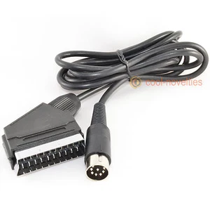 SEGA MASTER SYSTEM 1 & MEGADRIVE 1 RGB SCART CABLE/LEAD - 2 METRES - Picture 1 of 2