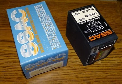TRDU24A2 Time Delay Relay, SSAC, NEW, Multi-Function relays, timer, industrial - Image 1 of 4